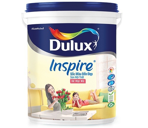 Dulux Inspire Nội Thất Sắc Màu Bền Đẹp Bề Mặt Mờ